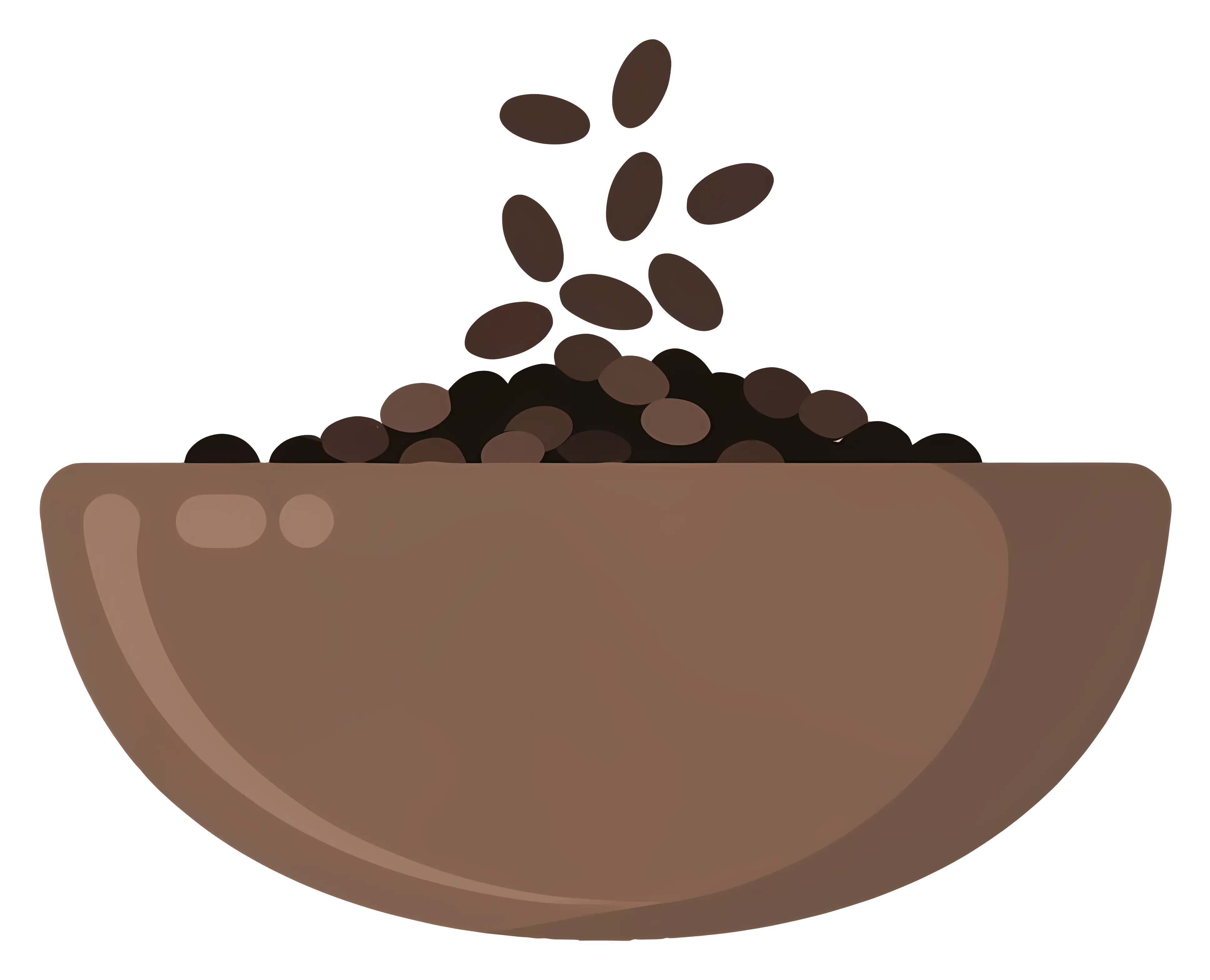 Bowl of Fresh Coffee Beans
