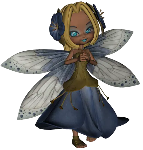 Cute Fairy with Wings