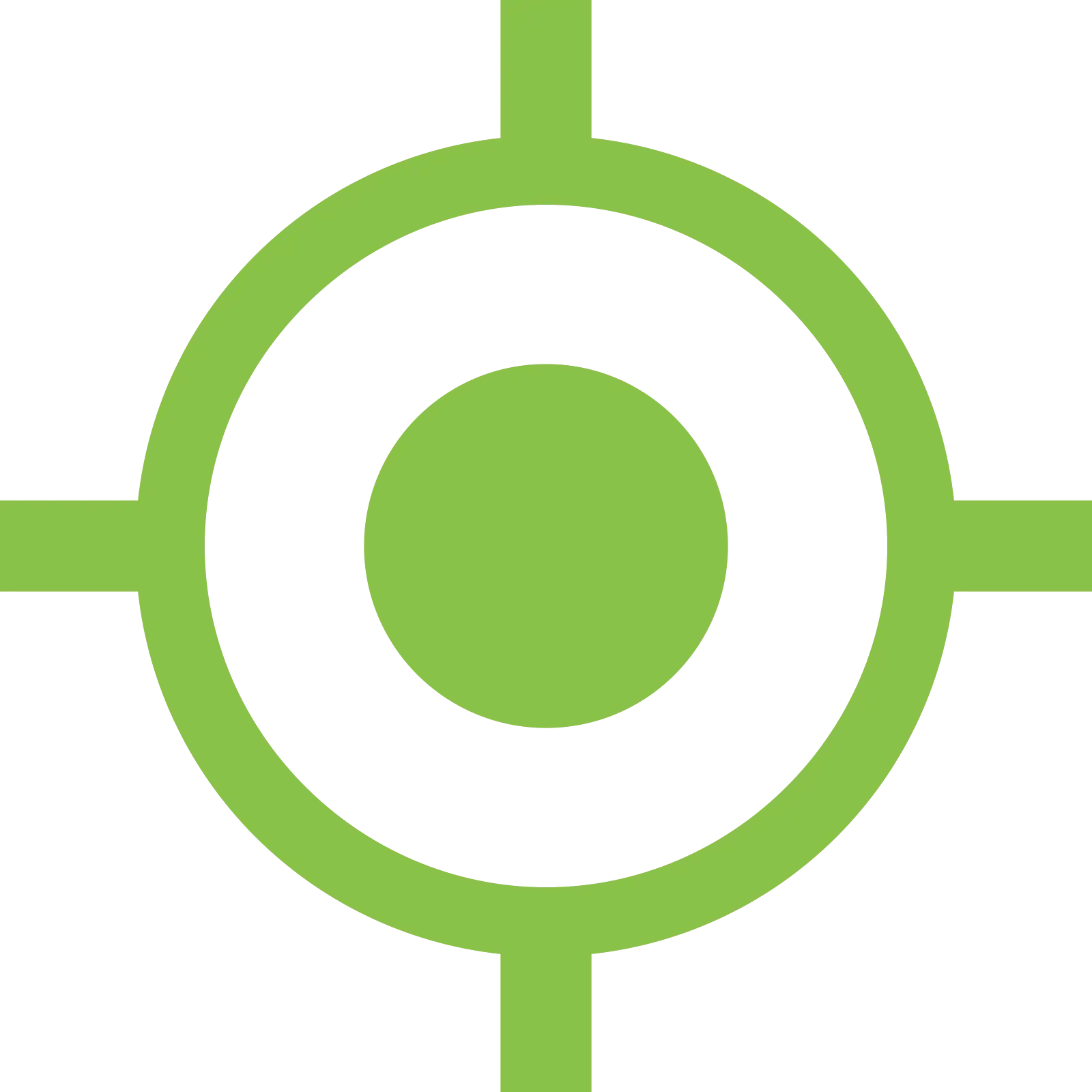 Green Target Symbol