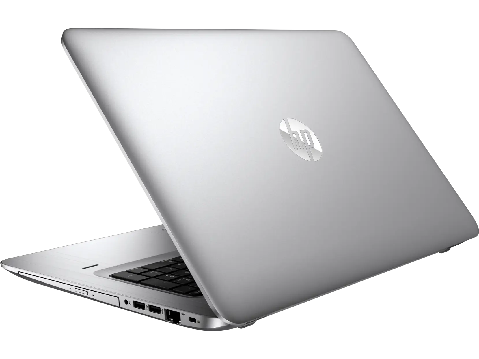 Silver HP Laptop