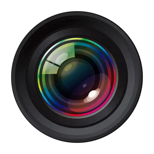 Colorful Camera Lens for Photography