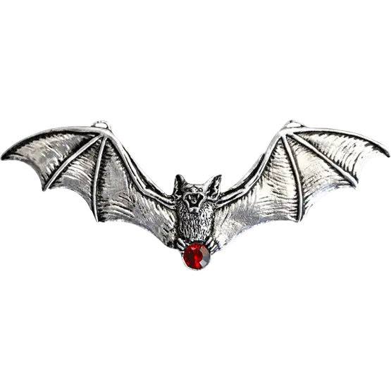 Gothic Bat Brooch
