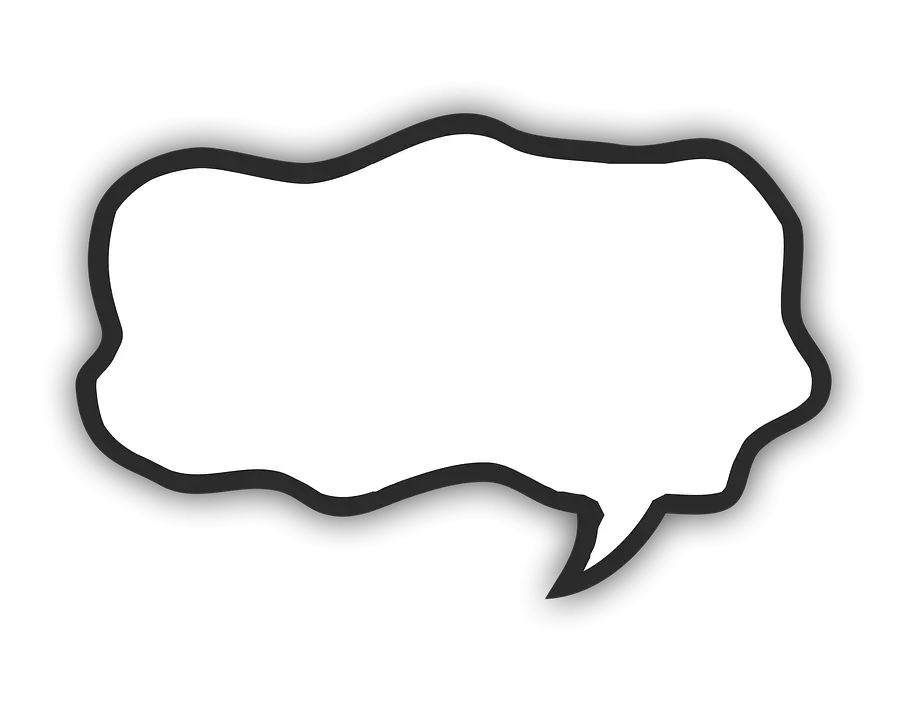 Simple Speech Bubble Illustration