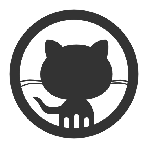 Simple Black Cat Logo Design
