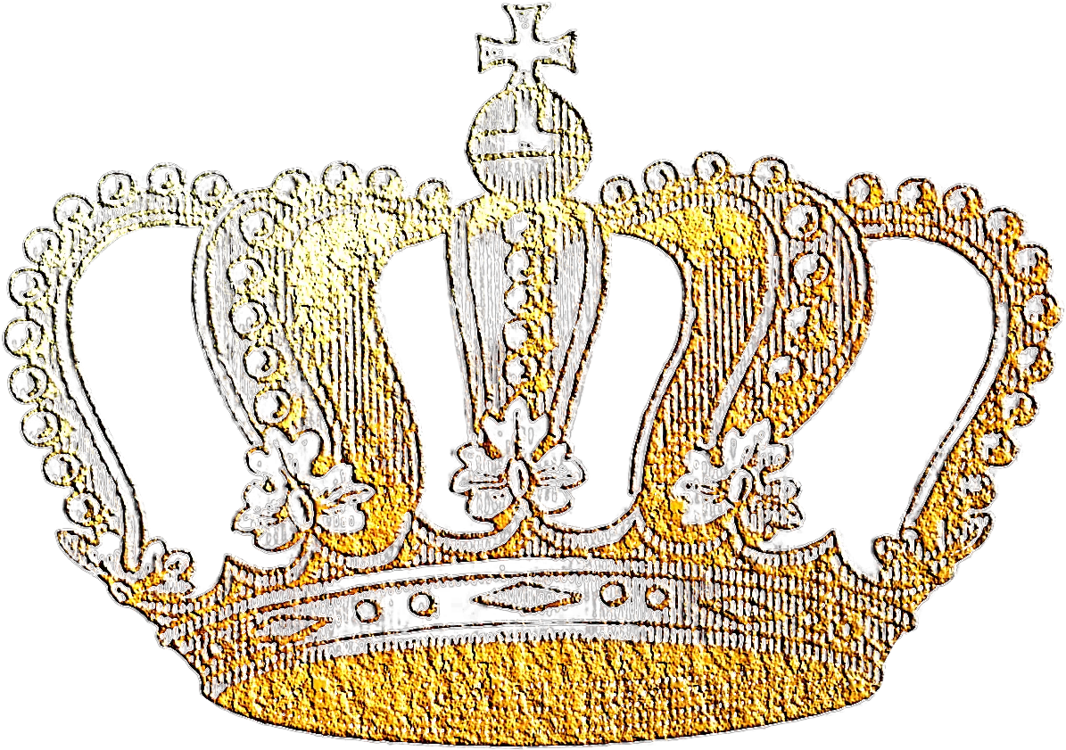 Gold and Silver Crown as Symbol of Royalty
