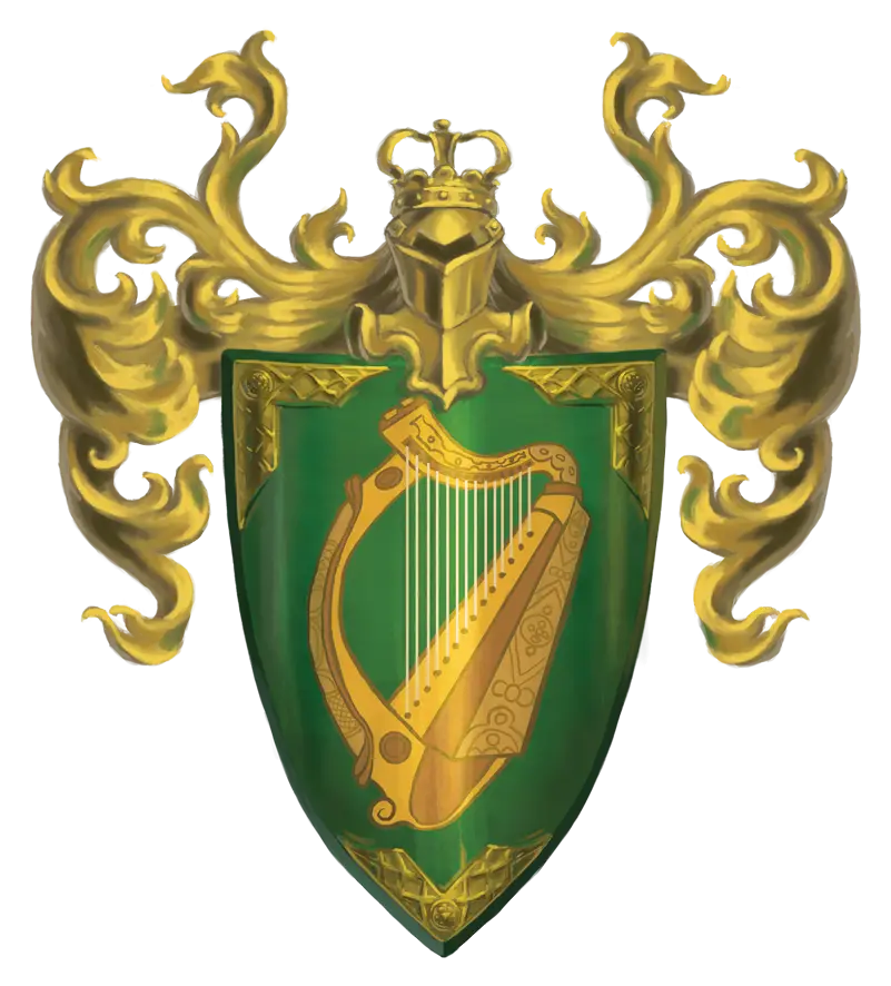 Green and Gold Coat of Arms