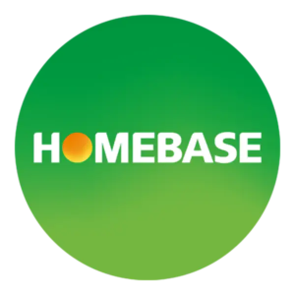 Homebase Logo in Green Circle