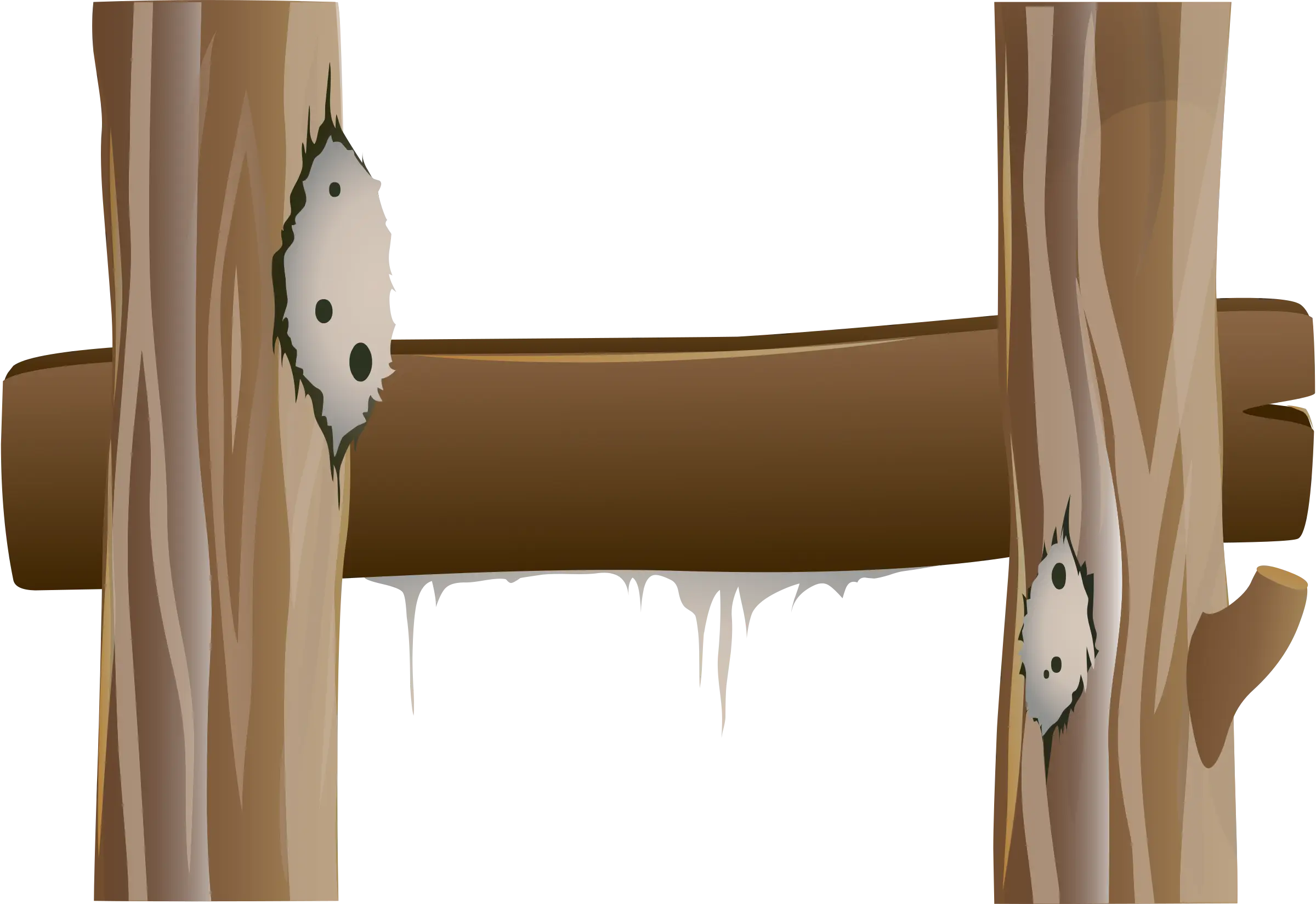 Rustic Wooden Fence