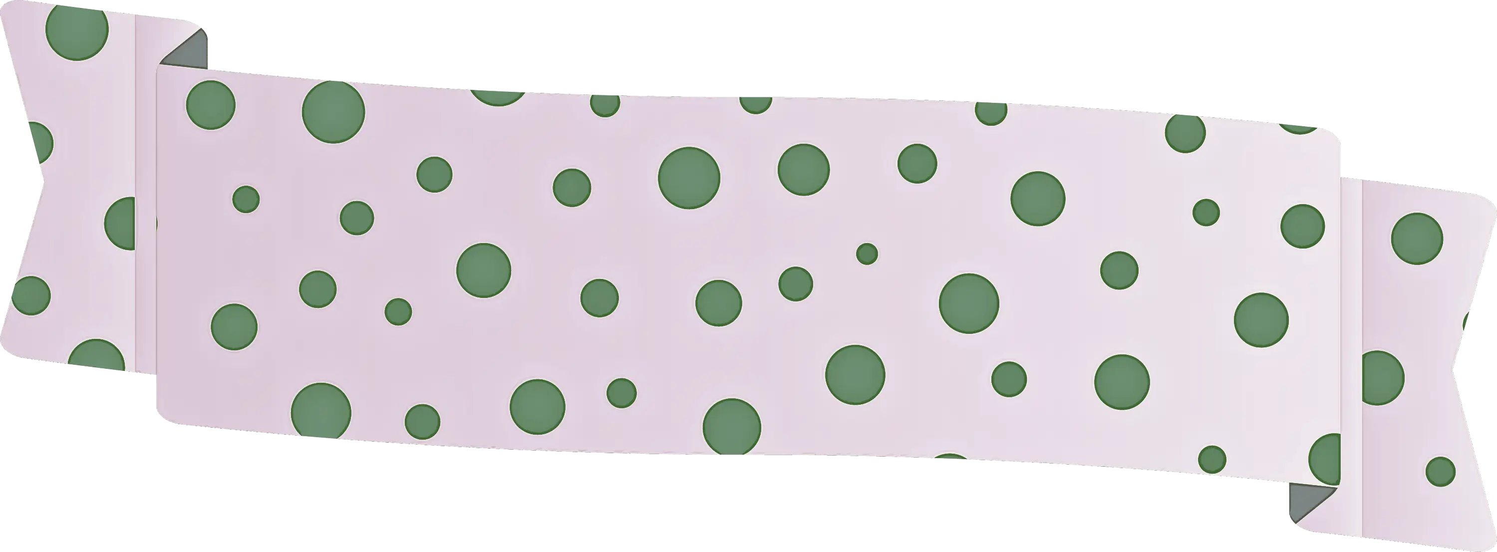 Polka Dot Decorative Ribbon