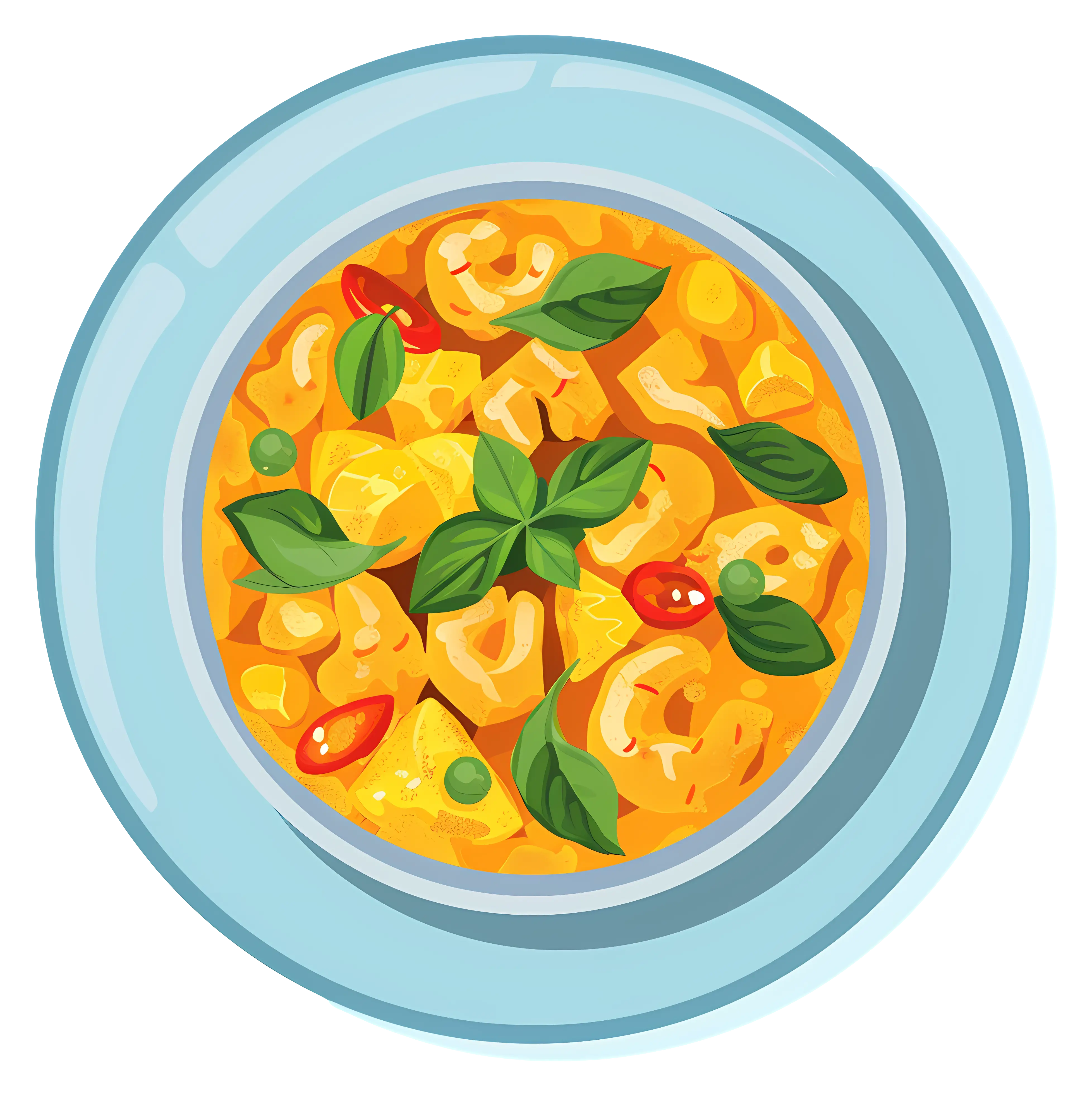 Bowl of Spicy Curry