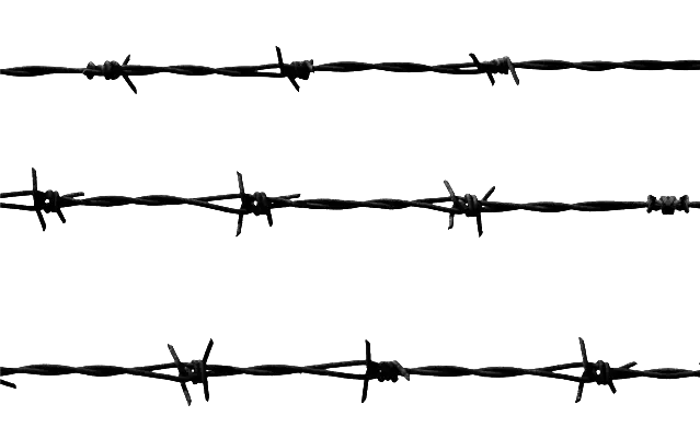 Barbed Wire Design Illustration