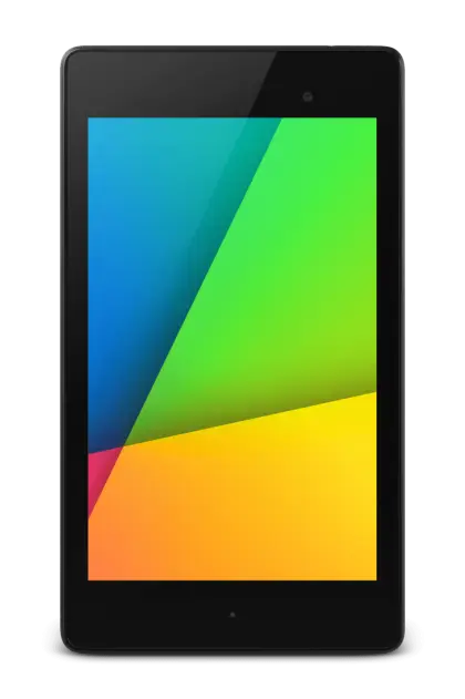 Colorful Tablet Device