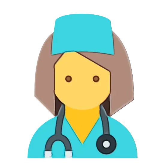 Cartoon Medical Nurse Icon