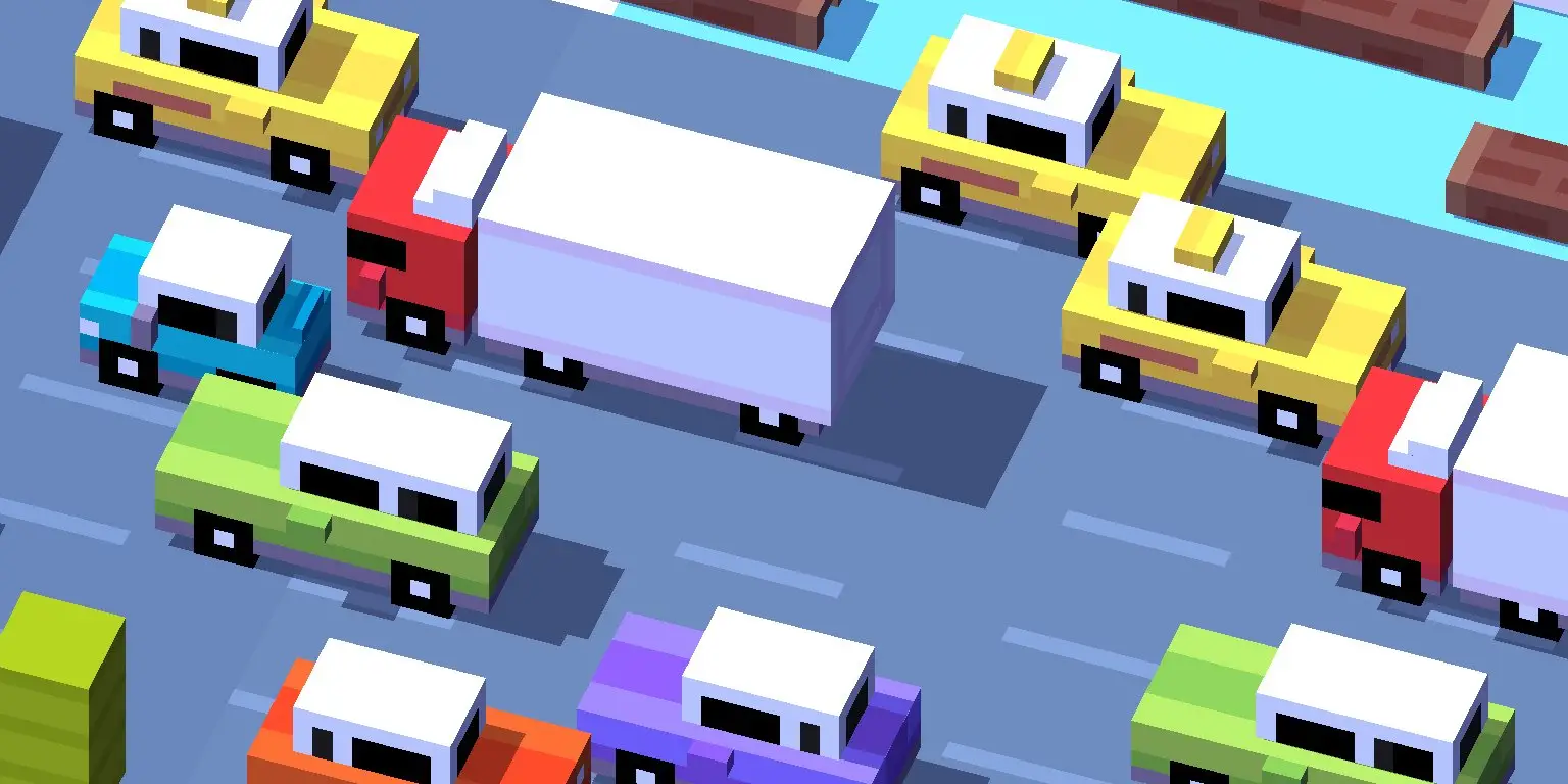 Pixel Cars in Traffic