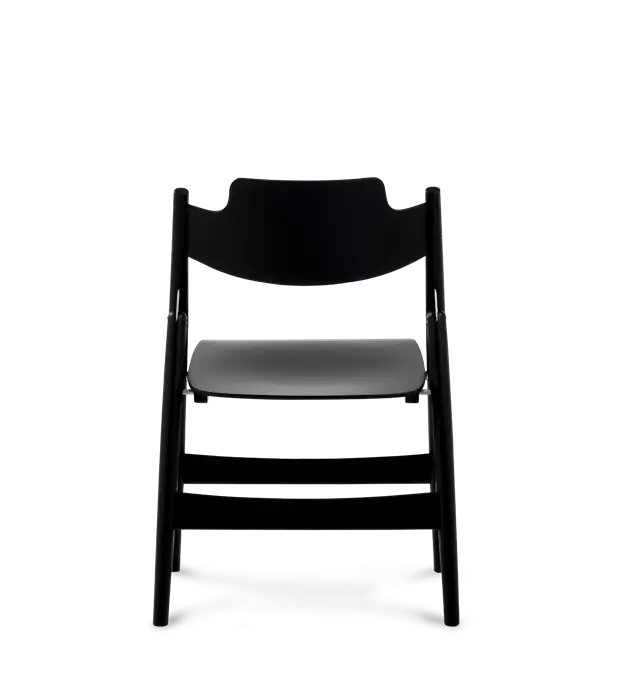 Black Folding Chair for Practical Seating