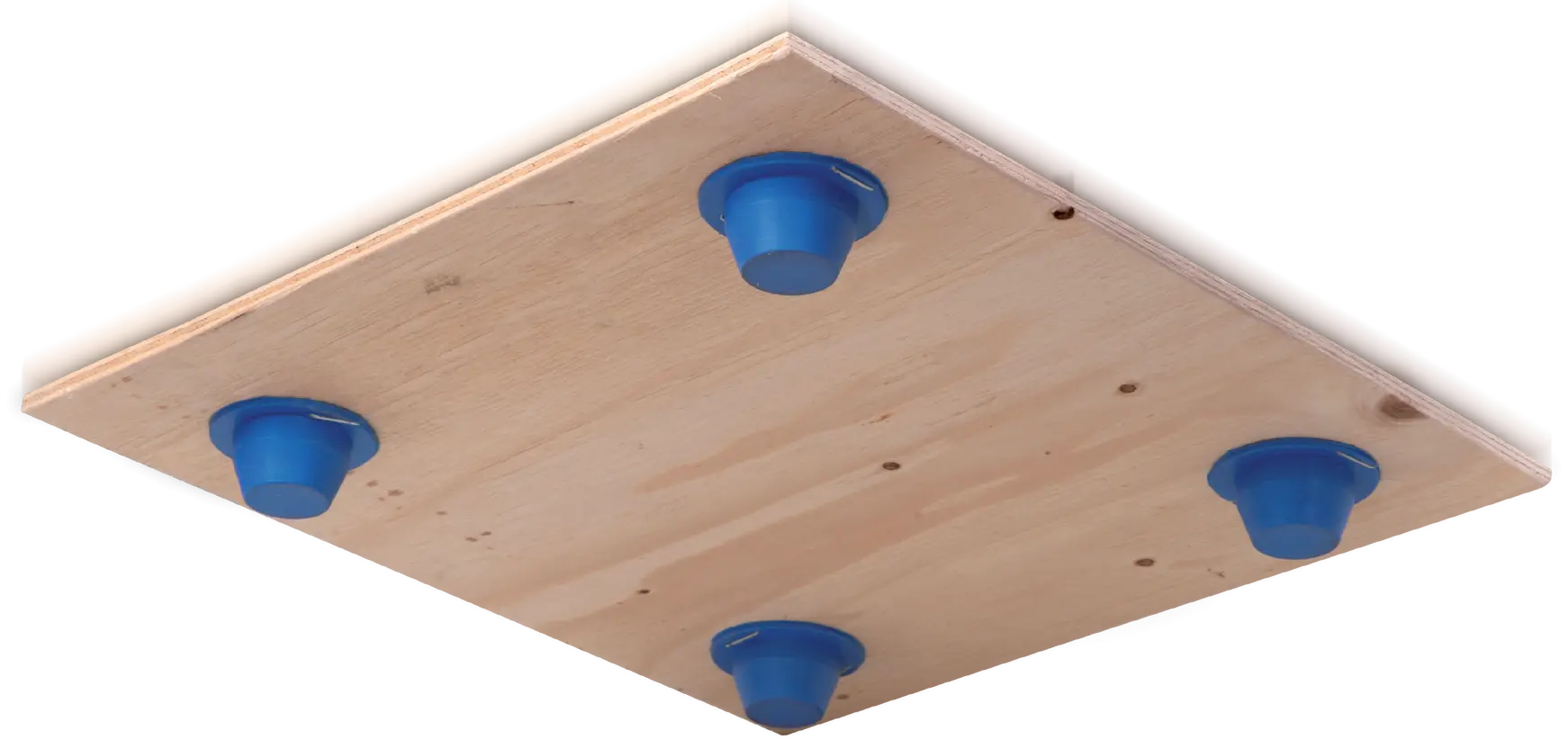 Wooden Training Board with Climbing Holds