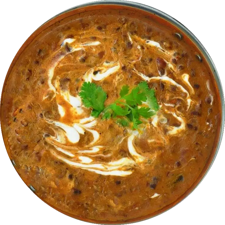 Dal Makhani with Cream and Herbs