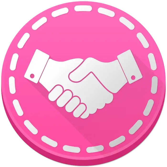 Handshake Icon for Partnership Representation