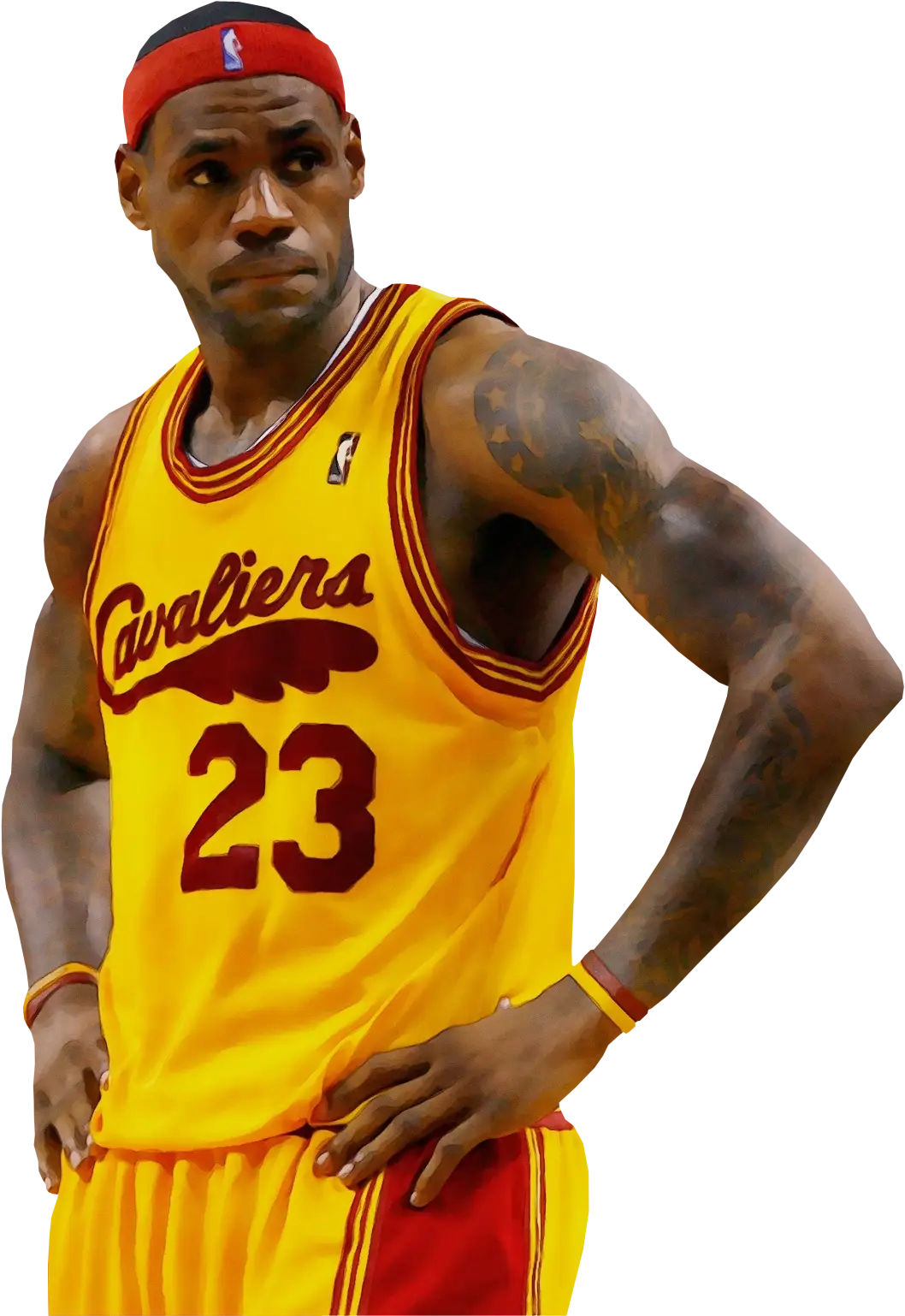 Basketball Player in Action