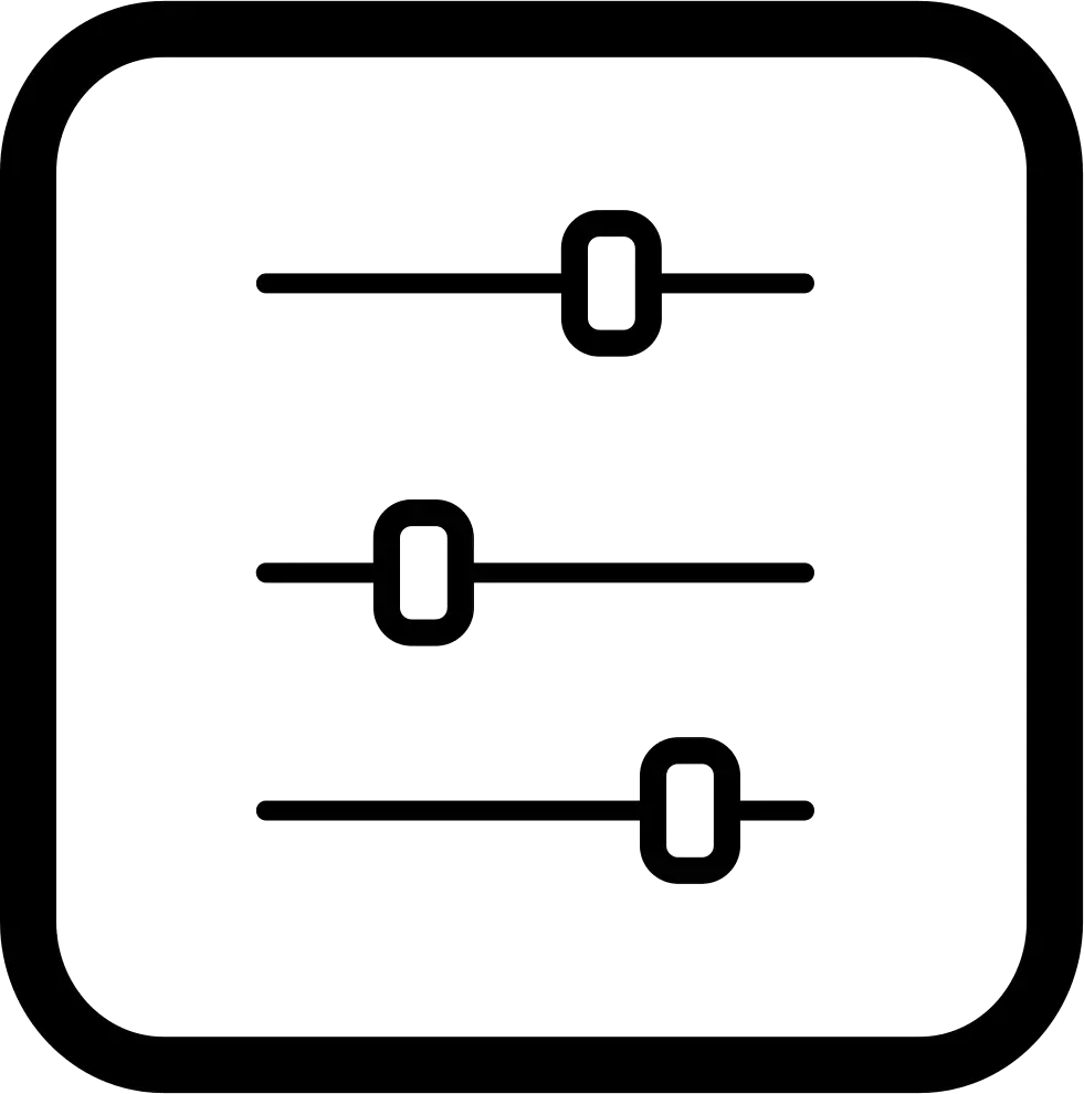 Settings Control Icon