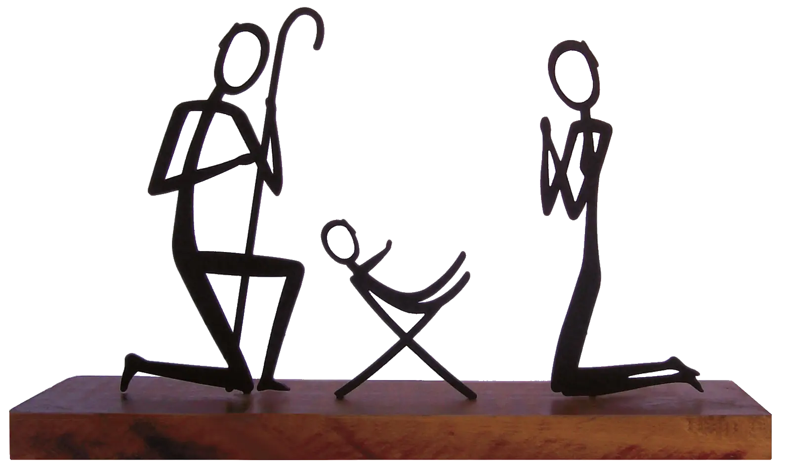 Minimalist Nativity Scene Decoration