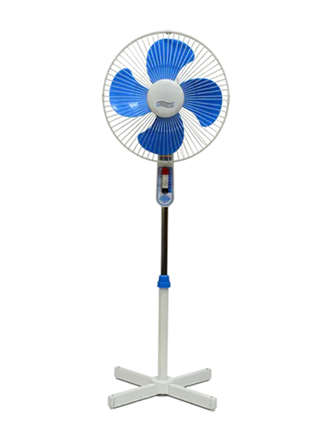Blue Pedestal Fan for Cooling