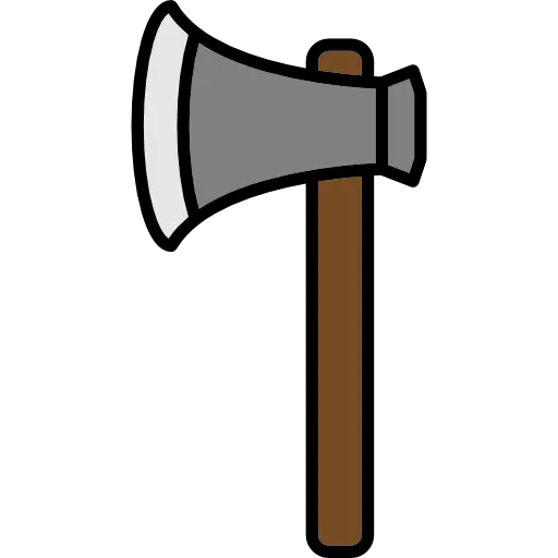 Woodcutting Axe with Steel Blade