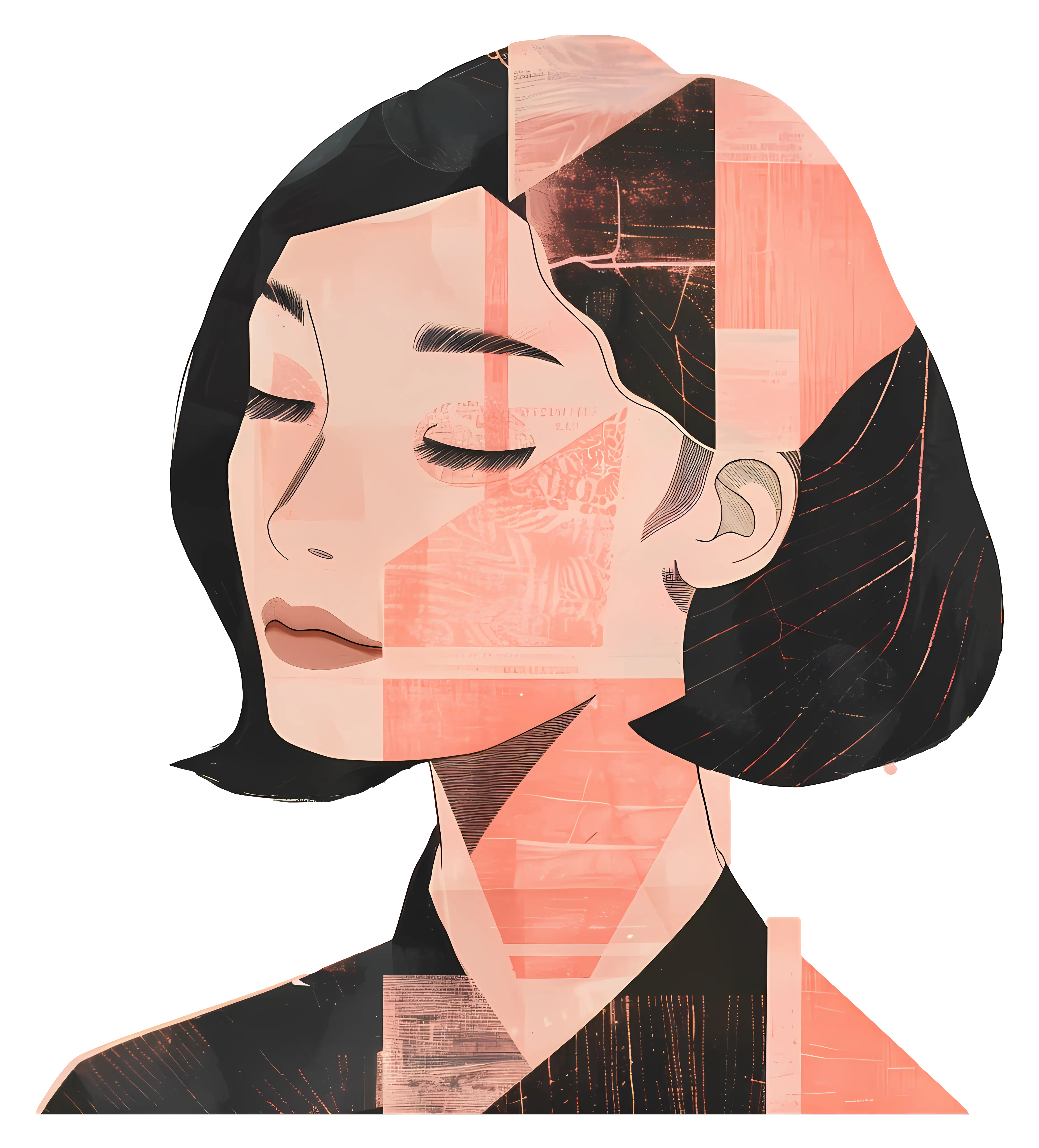 Abstract Portrait of a Woman