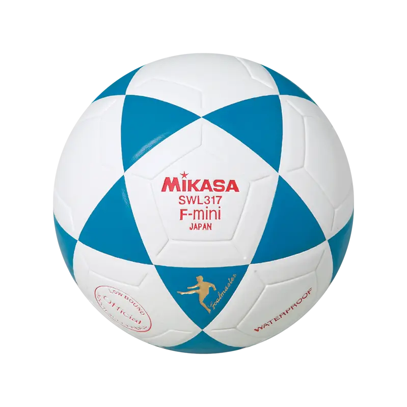 Mikasa Blue and White Soccer Ball