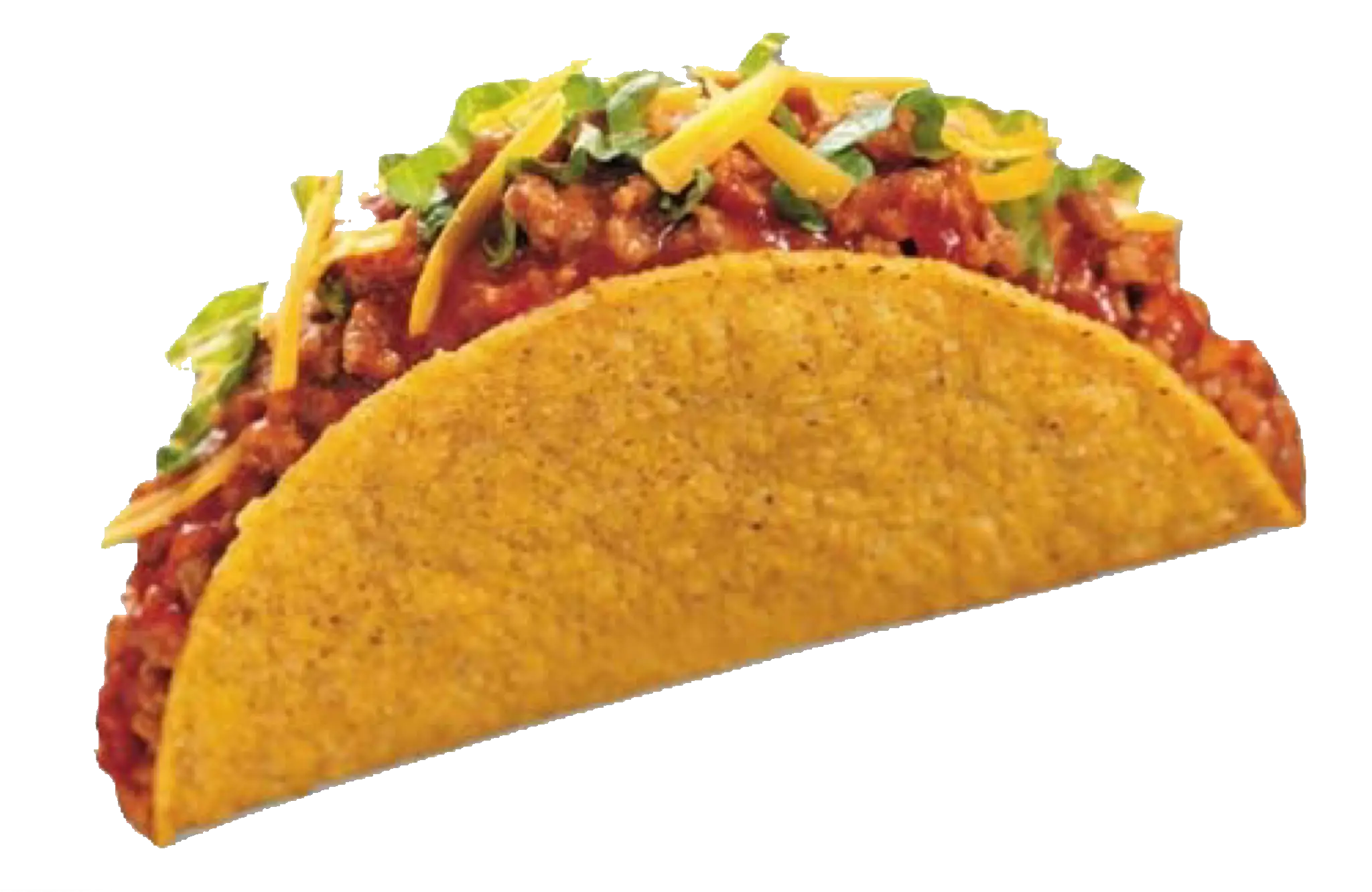 Mexican Hard Shell Taco with Fresh Toppings