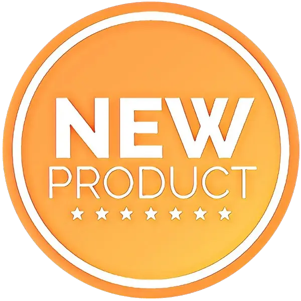 Orange New Product Tag Design
