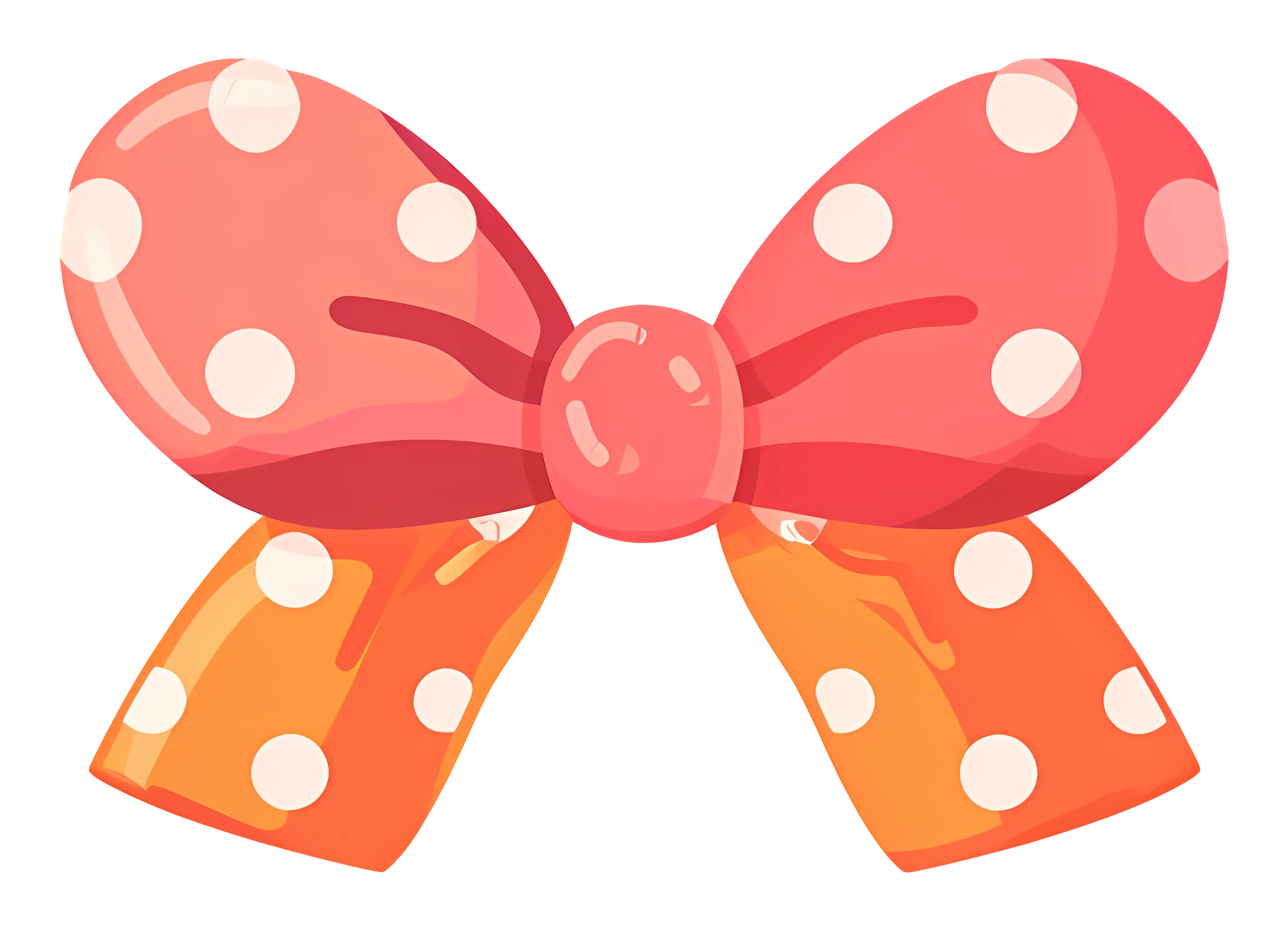 Polka Dot Bow for Decoration