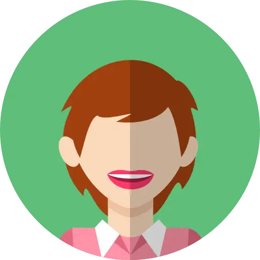 Smiling Female Avatar Illustration
