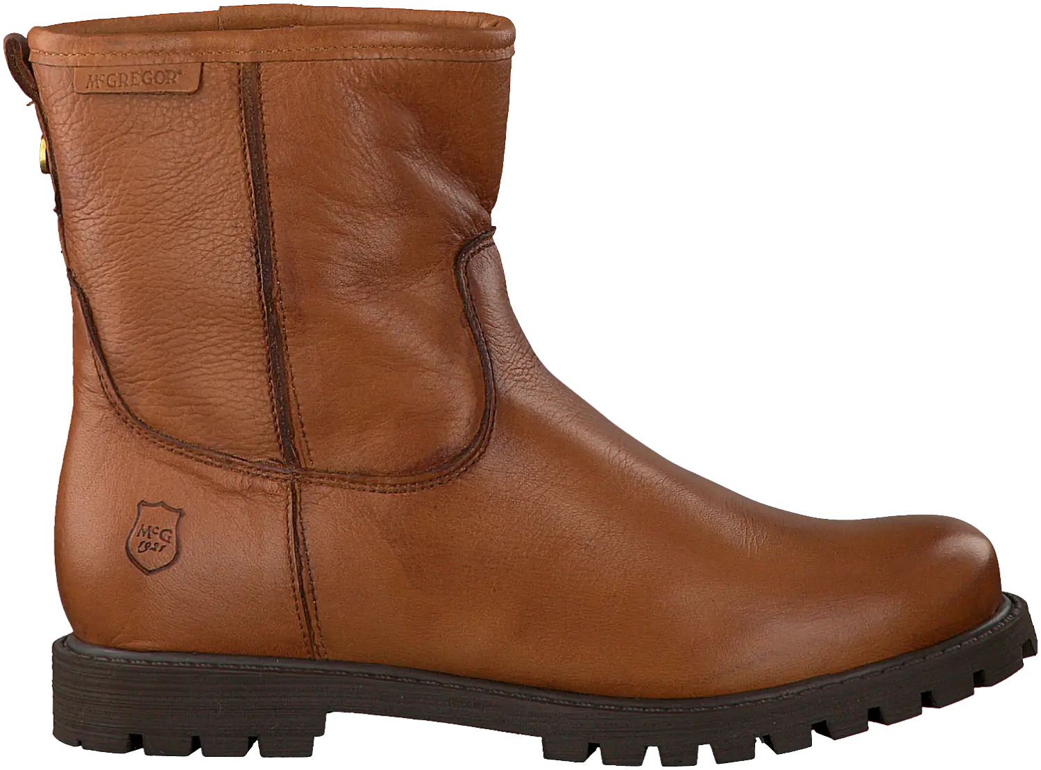 Classic Brown Leather Boot