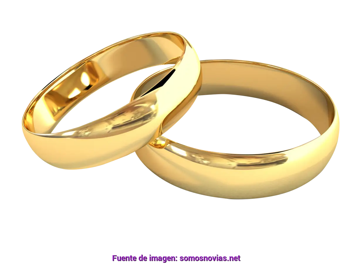 Elegant Golden Wedding Rings Symbolizing Love