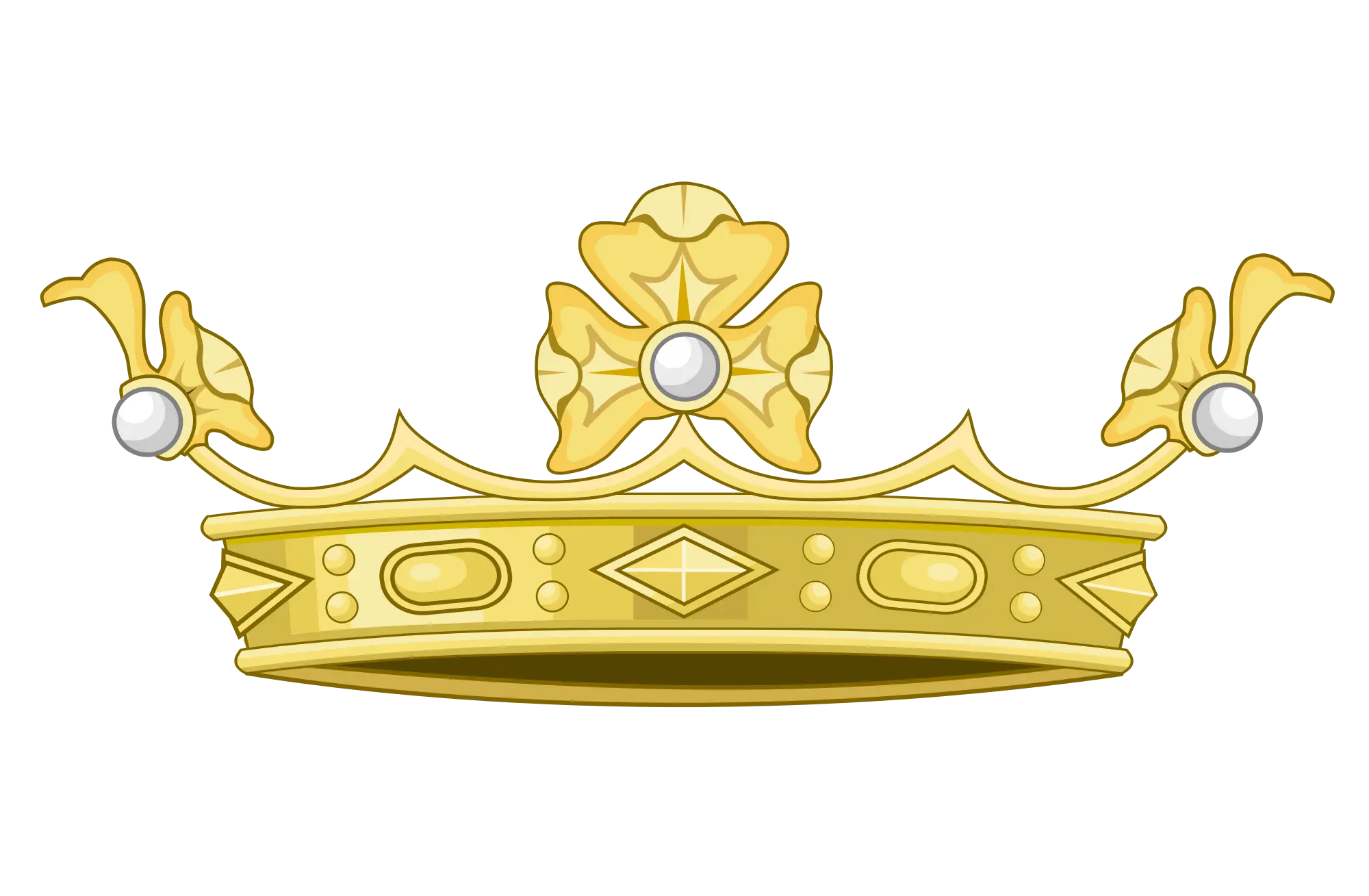 Golden Crown with Ornate Design Symbolizing Royalty