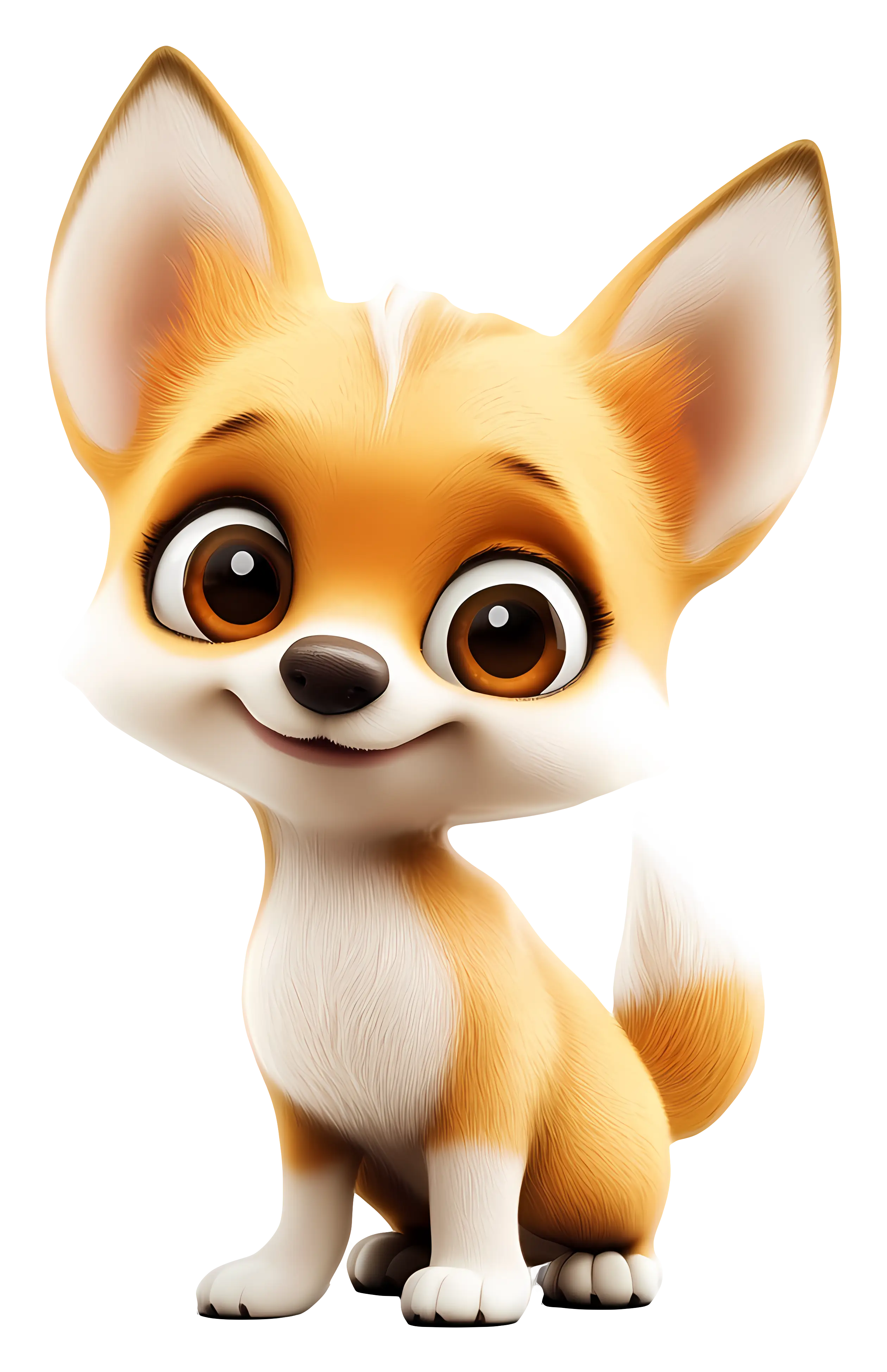 Cute Cartoon Corgi Puppy