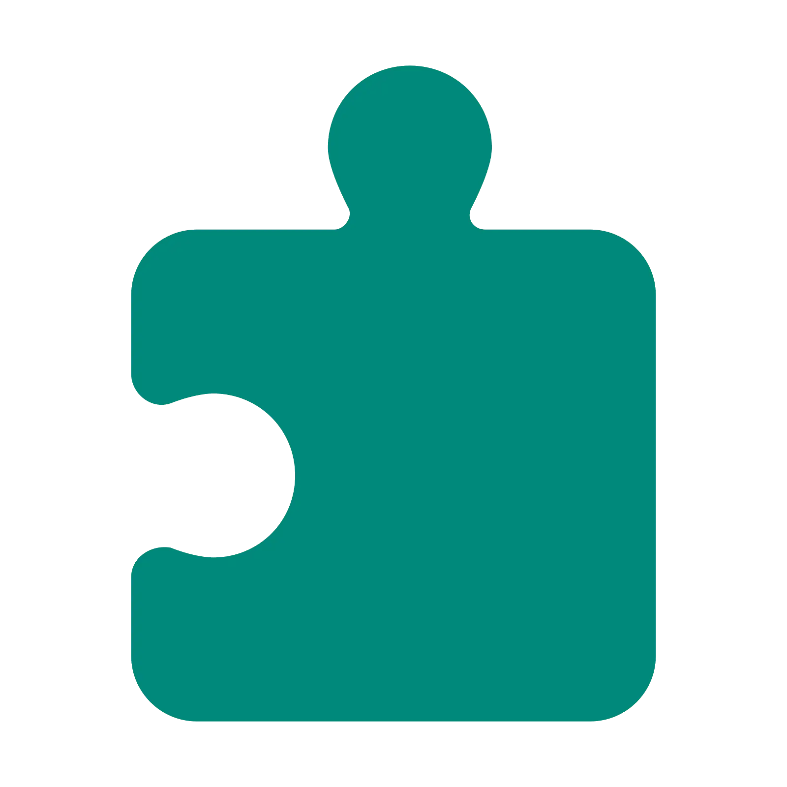 Single Puzzle Piece for Jigsaw Games