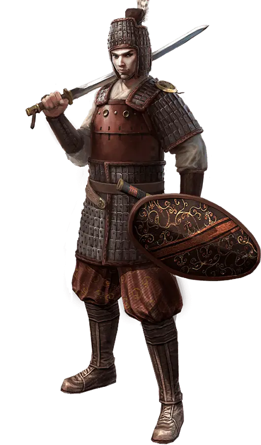 Armored Warrior with Sword