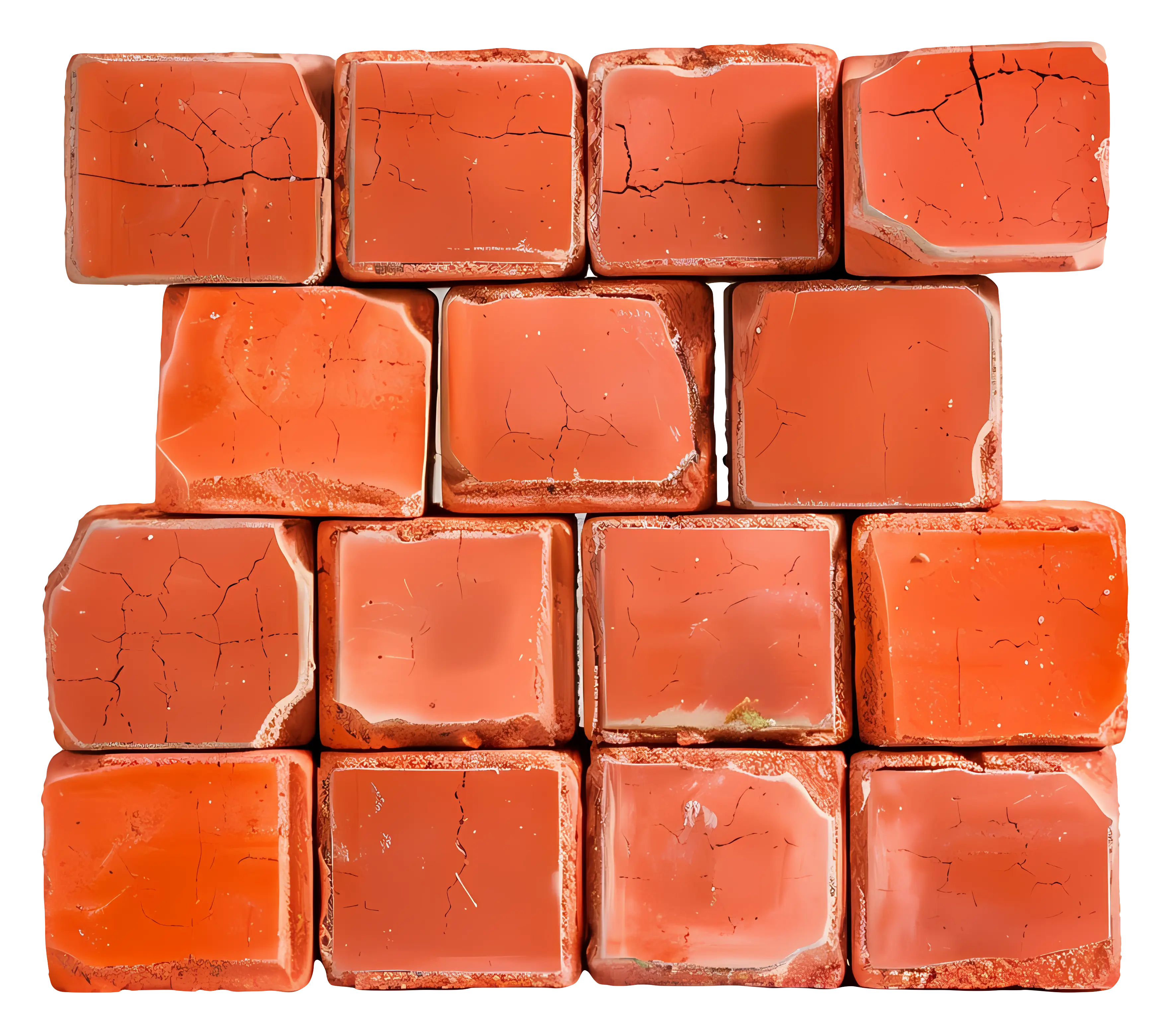 Stack of Red Bricks