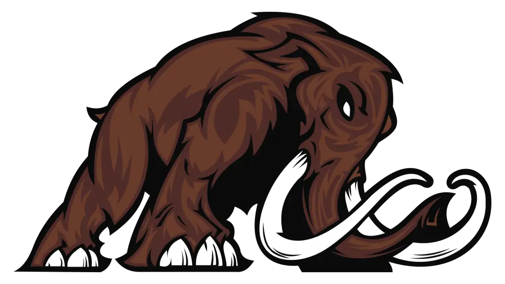 Prehistoric Mammoth Illustration