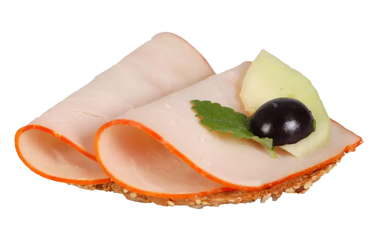Turkey Slices with Garnish