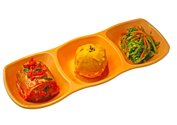 Three-Section Food Platter