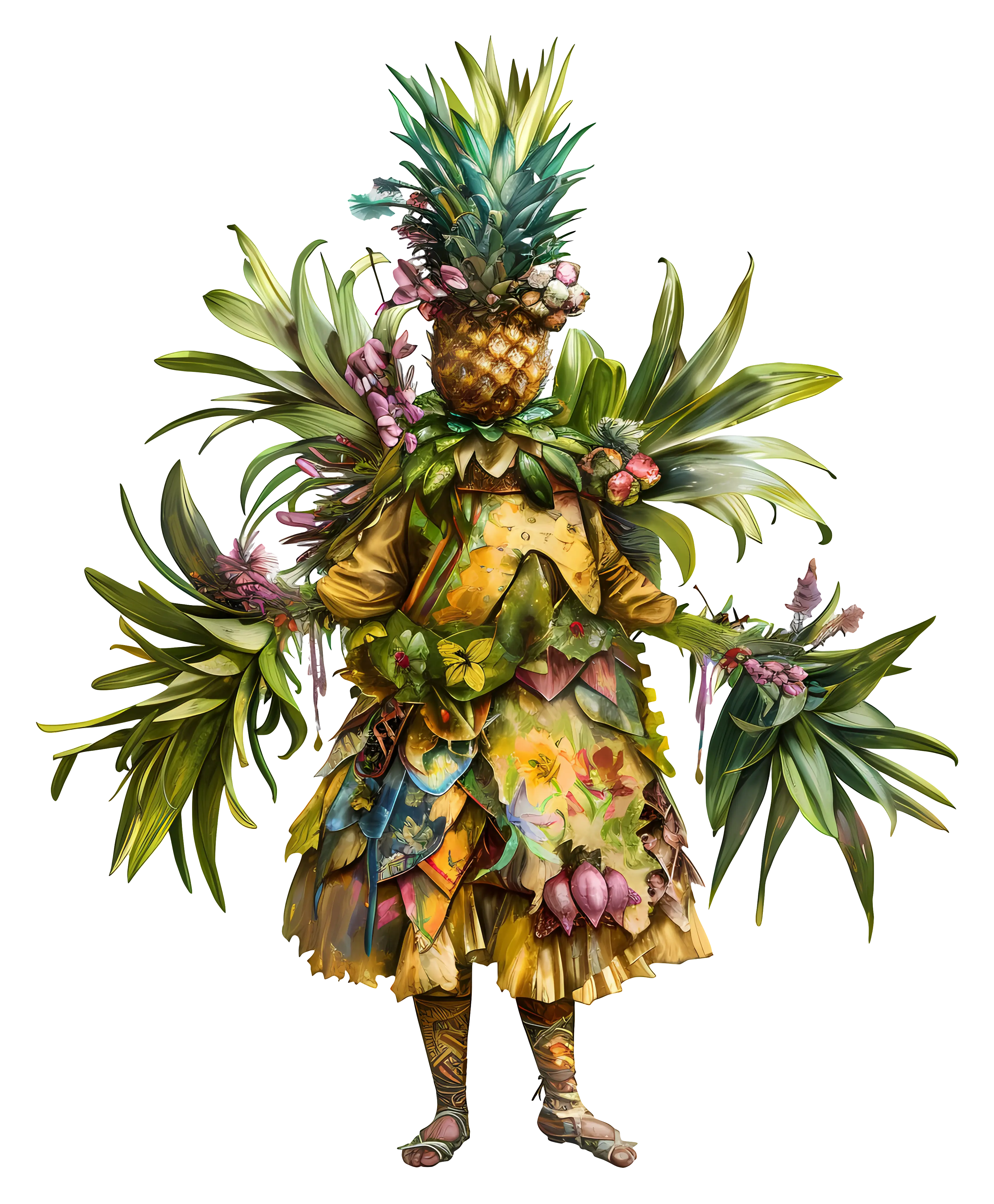 Tropical Pineapple Costume