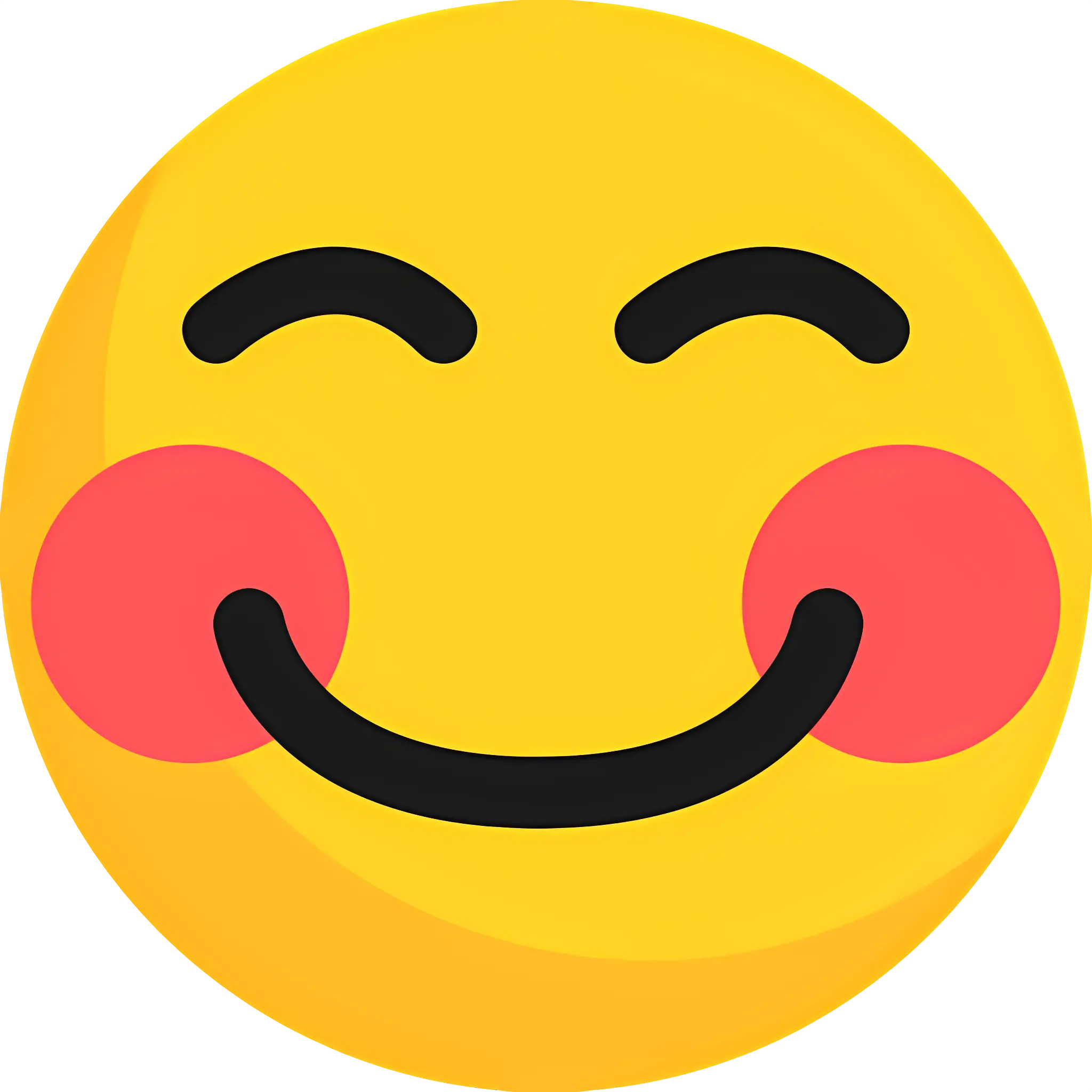 Blushing Smiley Emoji Icon