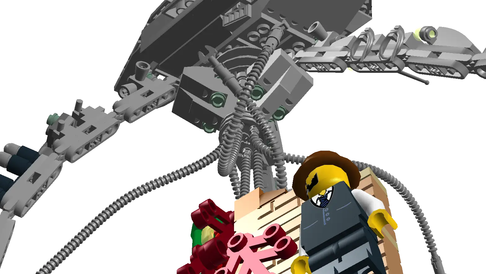 LEGO Minifigure with Robot