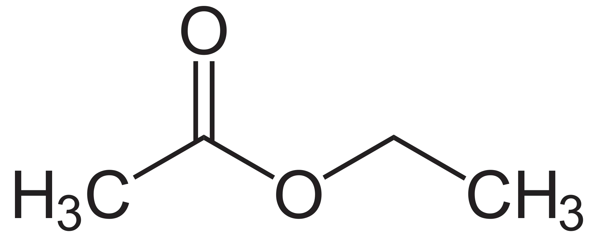 Ethyl Acetate Chemical Structure