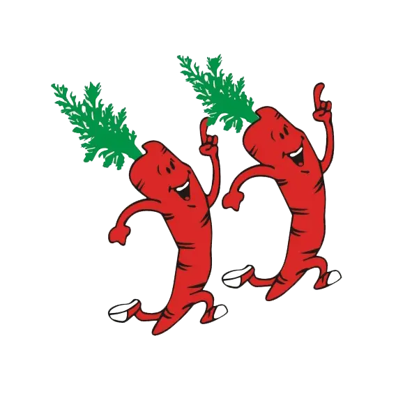 Dancing Carrot Characters
