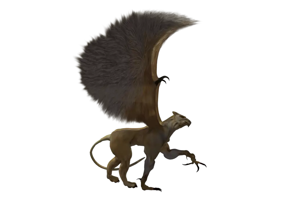 Fantasy Griffin-Inspired Creature Design