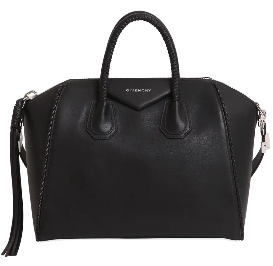 Black Leather Handbag for Everyday Fashion